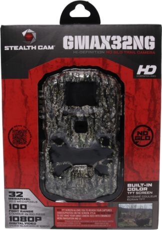 STEALTH CAM TRAIL CAM GMAX32 - 32MP/1080HD VIDEO CAMO NO-GLO