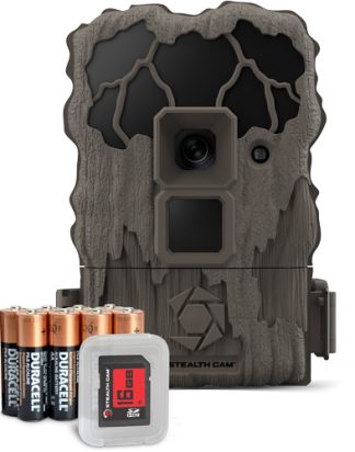 STEALTH CAM TRAIL CAMERA QUICK - SET 20MP/720 BATT/CARD NO-GLO