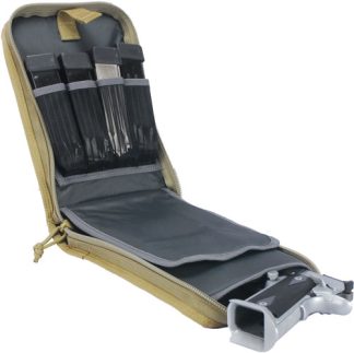 GPS TACTICAL PISTOL CASE FITS - TACTICAL RANGE BACKPACK TAN