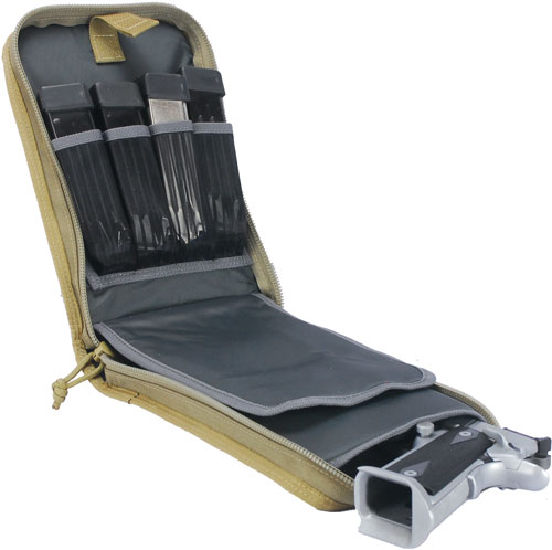 GPS TACTICAL PISTOL CASE FITS - TACTICAL RANGE BACKPACK TAN