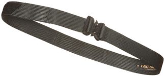 TAC SHIELD GUN BELT TACTICAL - 1.75" W/COBRA BUCKLE LARGE BL