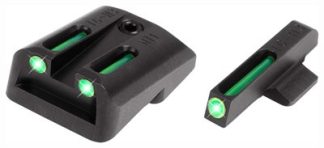 TRUGLO SIGHT SET 1911 5" - TRITIUM/FIBER OPTIC GREEN