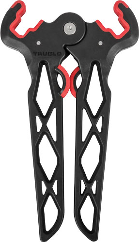 TRUGLO BOW STAND BOW-JACK - 7.25" BLACK/RED
