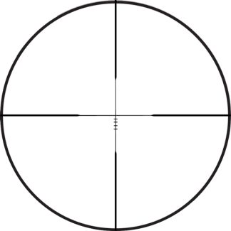 TRUGLO SCOPE BUCKLINE 3-9X32MM - BDC BLACK W/WEAVER RINGS