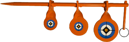 DO-ALL STEEL TARGET TRIPLE - TREE SPINNER .22