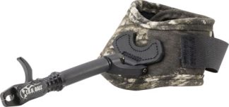 T.R.U. BALL RELEASE STINGER XT - DUAL JAW SWIVEL VELCRO CAMO LG