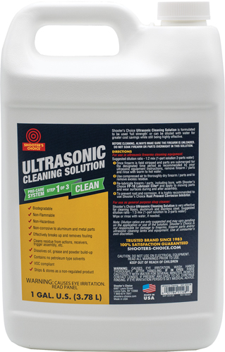 SHOOTERS CHOICE ULTRASONIC - CLEANING SOLUTION 1-GALLON