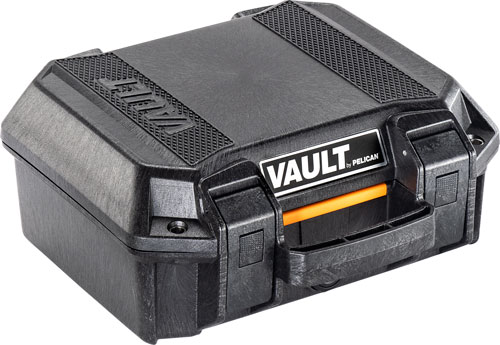 PELICAN VAULT SMALL PISTOL - CASE W/ FOAM BLACK