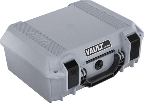 PELICAN VAULT MEDIUM PISTOL - CASE W/ FOAM GHOST GRAY
