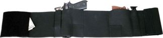 BULLDOG BELLY WRAP HOLSTER BLK - SMALL HOLDS 2 GUNS & 2 MAGS