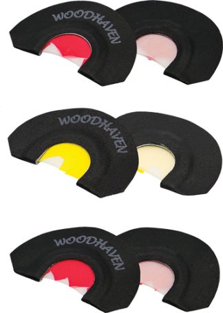 WOODHAVEN CUSTOM CALLS PURE - TURKEY 3-PACK MOUTH CALLS