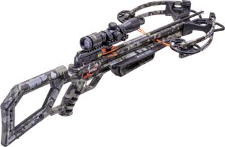 WICKED RIDGE XBOW COMMANDER M1 - ROPE-SLED 380FPS PEAK CAMO