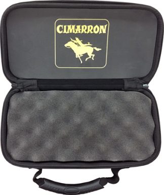CIMARRON REVOLVER CASE SMALL - 3.5" TO 5.5" BARREL BLACK