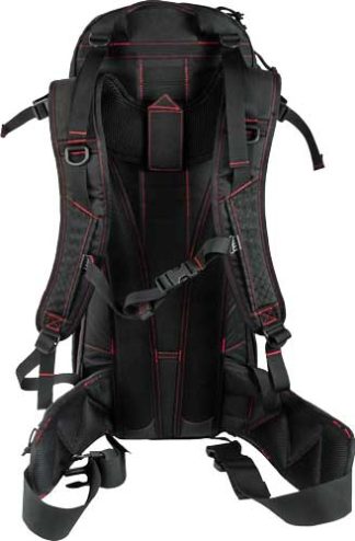 GREY GHOST GEAR APPARITION BAG - BLK/BLK DIAMOND W/RED STITCH
