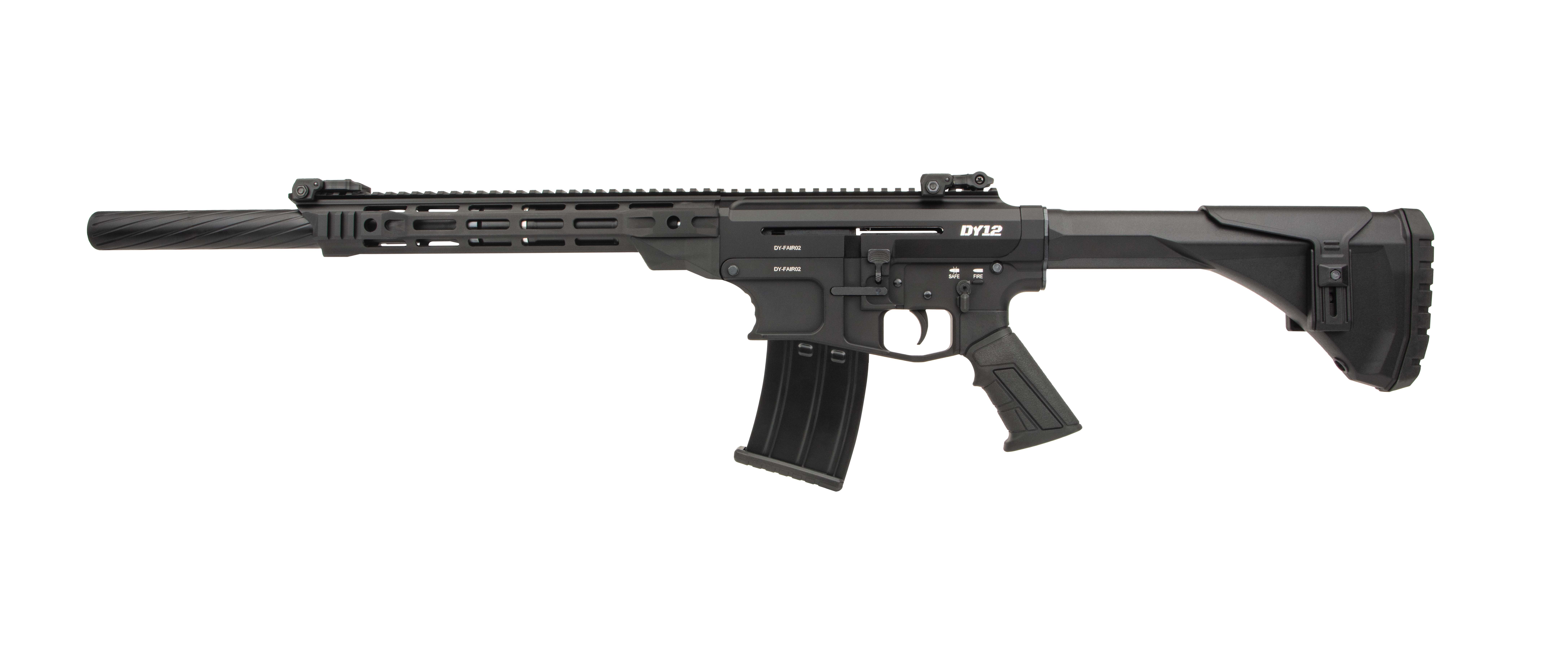 DERYA ARMS DY12 12/18 BL/SY 3" 5+1