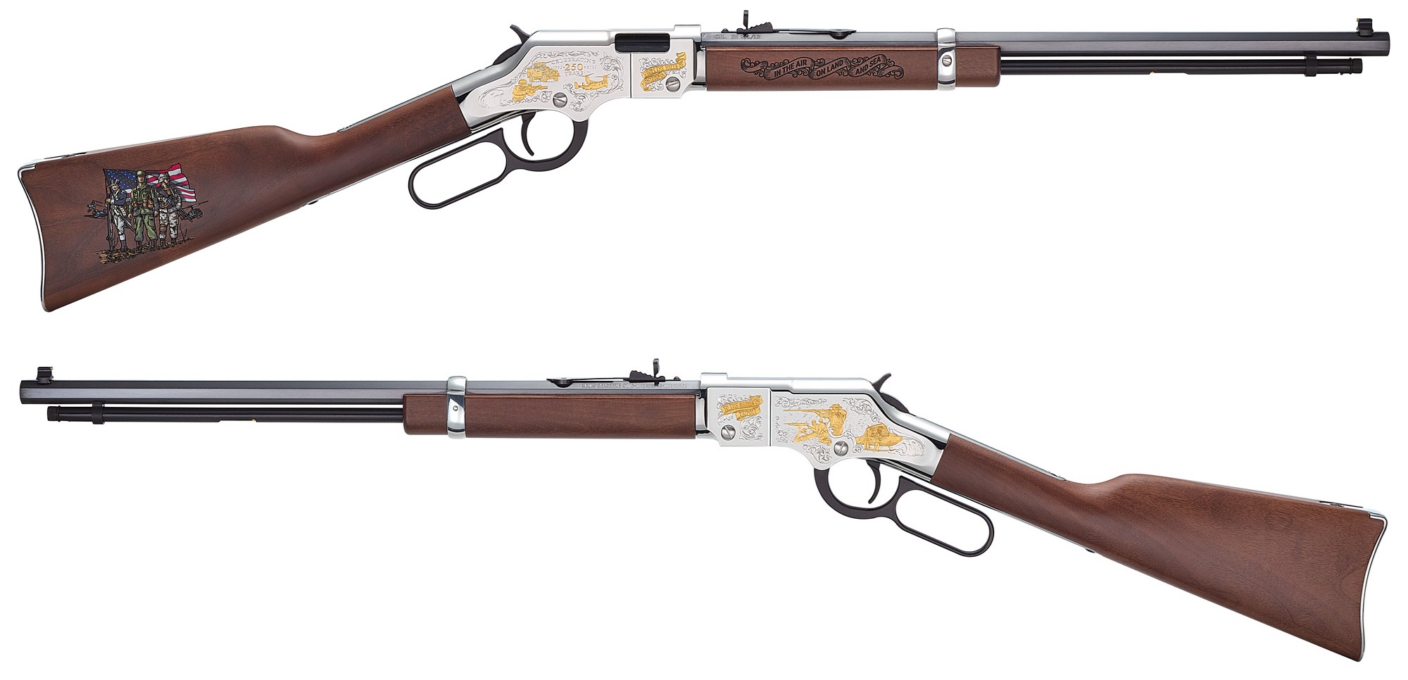 HENRY REPEATING ARMS H4 USMC 250TH 22LR