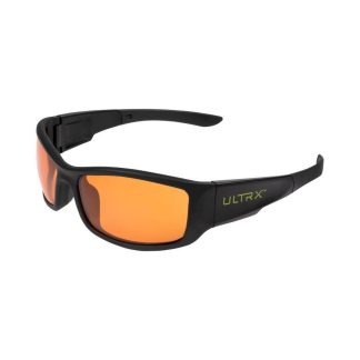 Allen ULTRX Sync Safety Glasses Black with Amber Lenses
