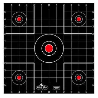 Birchwood Casey Dirty Bird 12" Sight-In Targets 100/ct