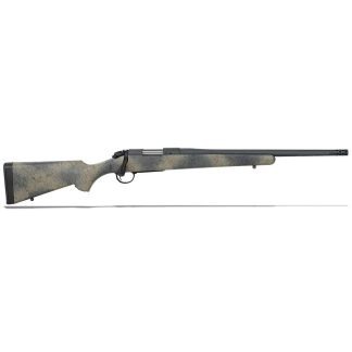 Bergara Ridge Wilderness Rifle .308 Win 4rd Magazine 18" Barrel Tan/Gray Speckled Stock