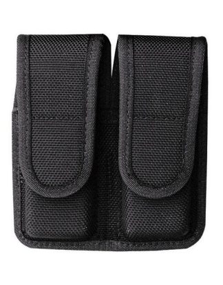 Bianchi Model 7302H AccuMold Double Magazine Pouch for Glock 20 21 Hook and Loop Black