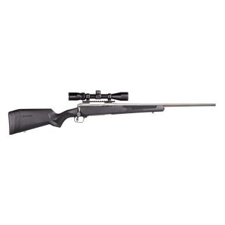 Savage 110 Apex Storm XP Rifle 243 Win 4rd Capacity 22" Barrel Black Synthetic Stock 3-9x40mm Vortex Crossfire II