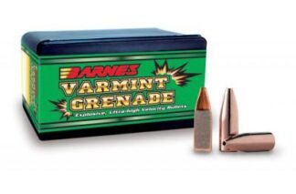 Barnes Varmint Grenade Rifle Bullets .20 cal .204" 26 gr FB 100/ct