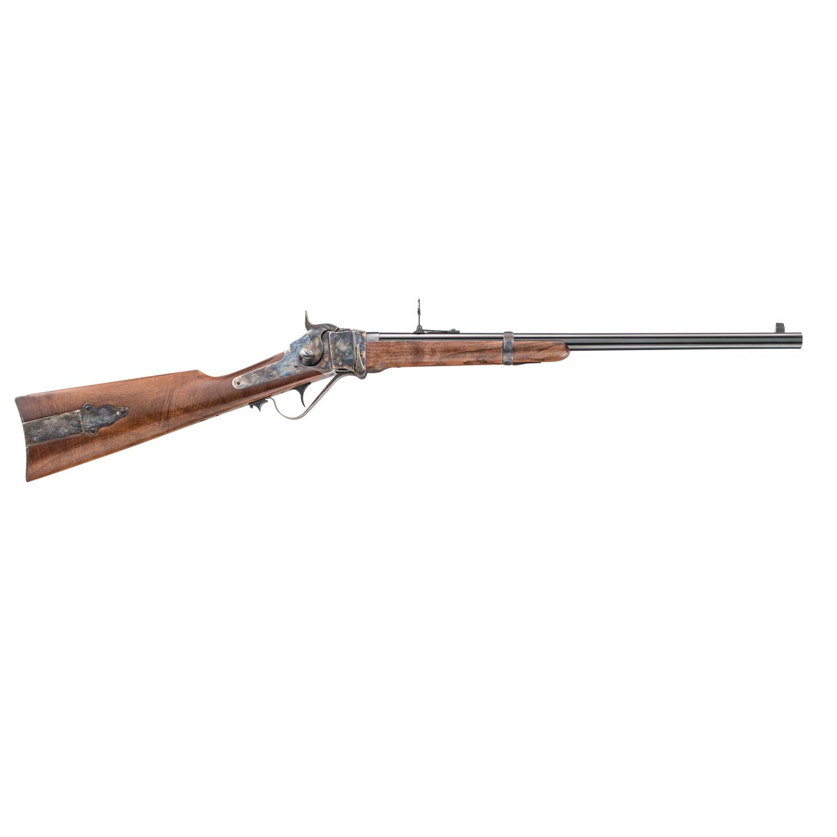 Chiappa 1874 Sharps Cavalry Rifle 45-70 Govt Single Shot 22" Barrel Color Case Receiver Walnut Stock