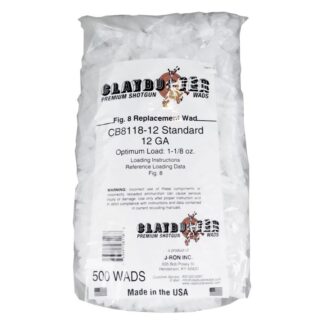 Claybuster Shotshell Wads - 12 ga 1-1/8 oz Replaces WAA12 500/pk