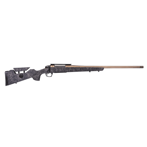 CVA Cascade LR Hunter Rifle .308 Win 4rd Magazine 22" 5/8x24 Threaded Barrel Black with Smoke Bronze Web