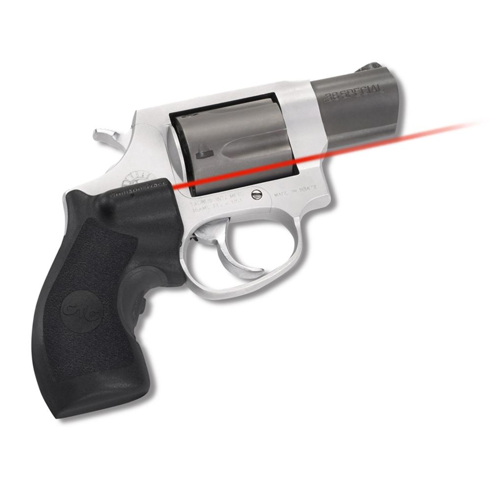 Crimson Trace Red Revolver Lasergrip Taurus Small Black