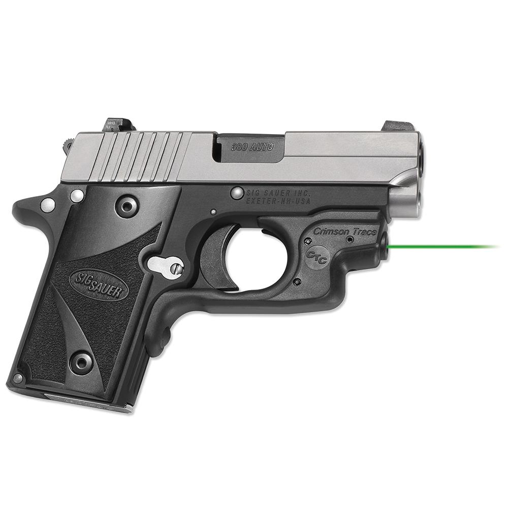 Crimson Trace Laserguard for Sig Sauer P238 & P938 Green Laser