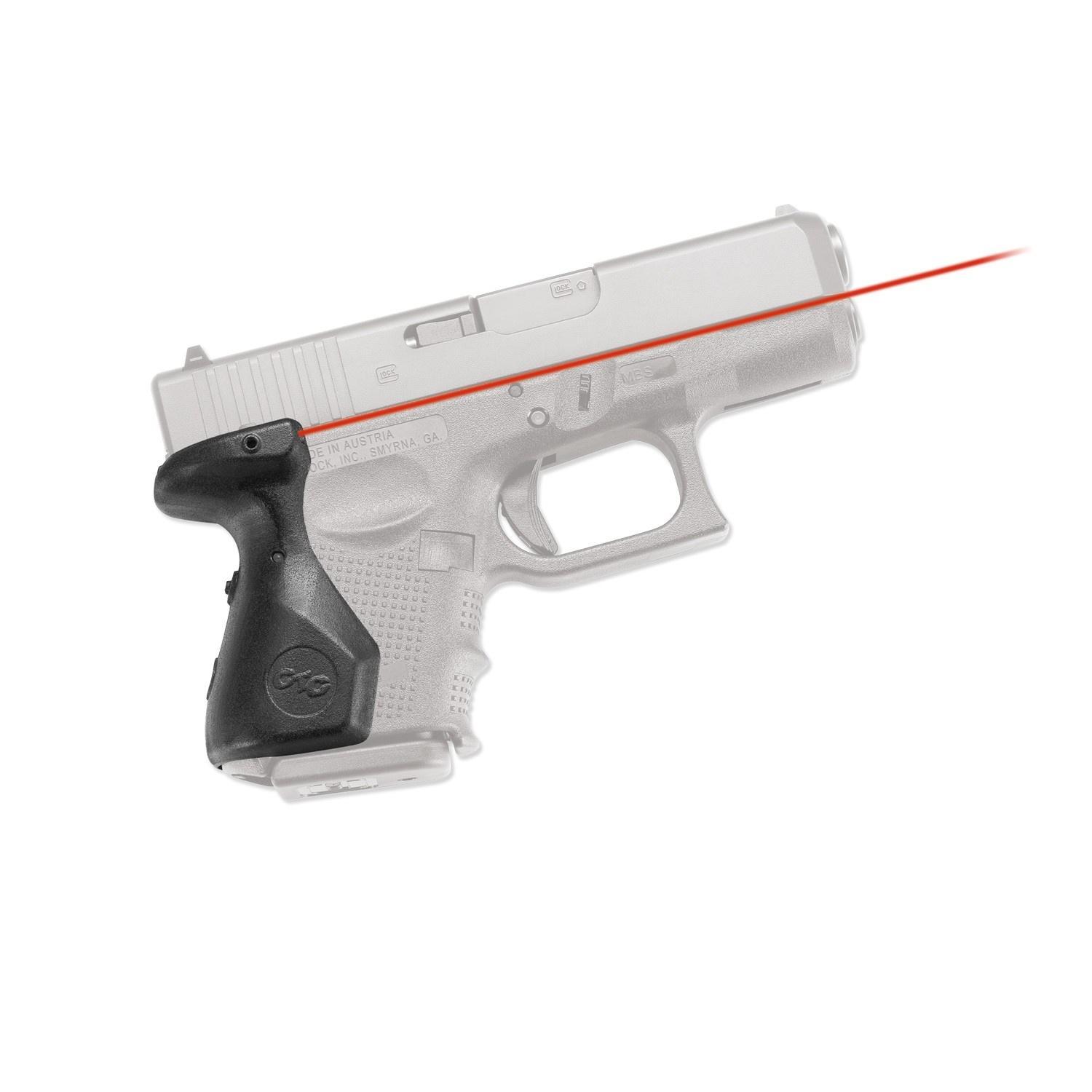 Crimson Trace Semi-Automatic Lasergrip - for Glock 4th Generation Sub-Compact .26/.27/.33