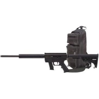 Just Right Carbine Gen3 Safe Takedown Rifle 9mm Luger 10rd Glock Style Magazine 17" Barrel Black 17in Thordsen Stock w/Slingpack