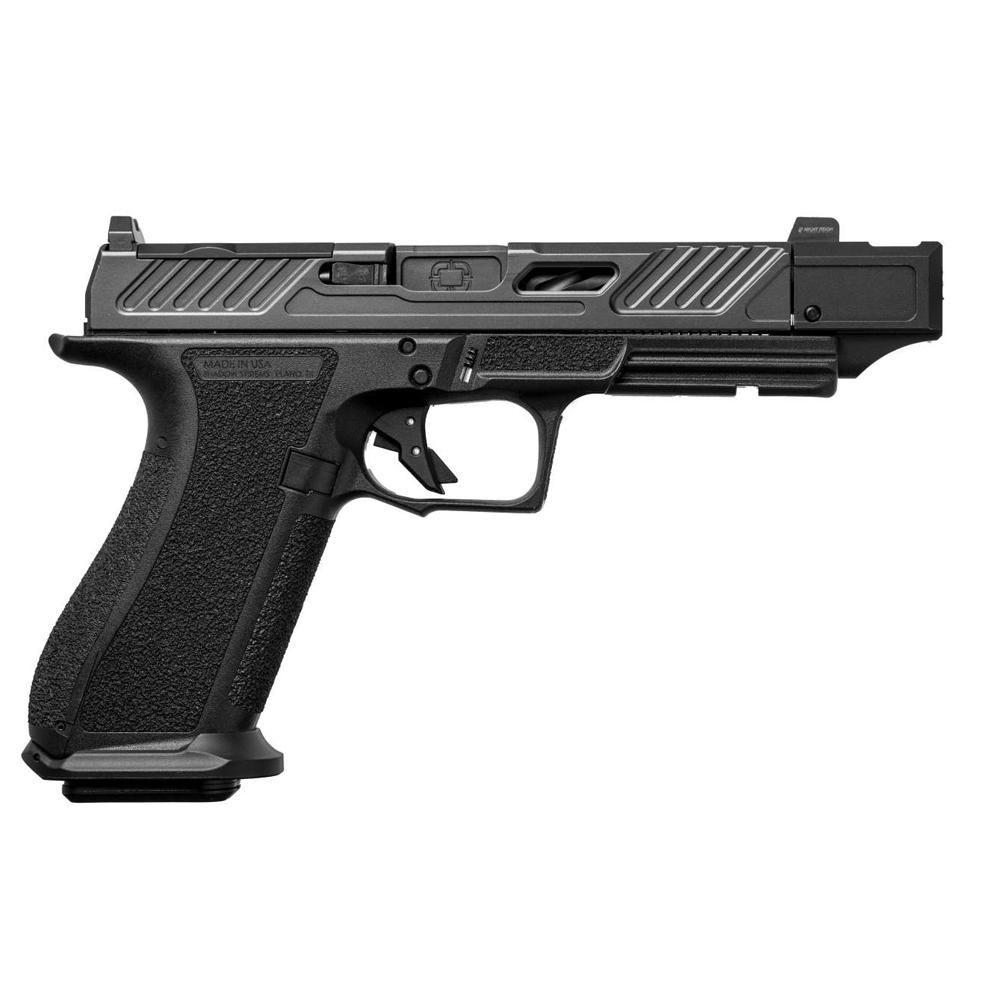 Shadow Systems DR920P Black ELITE Slide Handgun 9mm Luger 17rd Magazine(2)  4.5" Comp Barrel