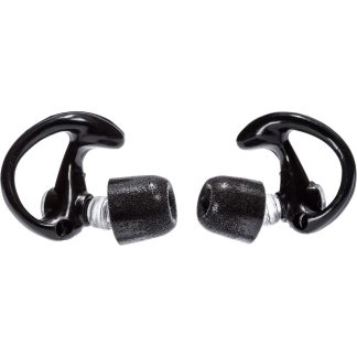 Surefire EP10 Sonic Defenders Ultra Max Full Block Ear Plugs 30 NRR Medium Black 1 Pair