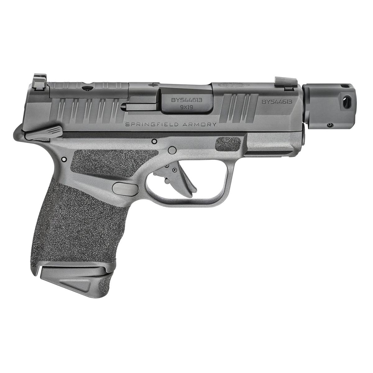Springfield Hellcat RDP Manual Safety Handgun 9mm Luger 11&13rd Magazines 3.8" Threaded Barrel Melonite Finish