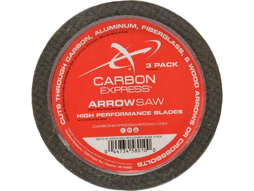 Carbon Express CX Arrow Saw Replacement Blades 3pk