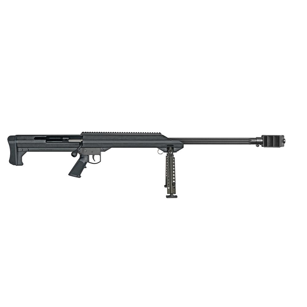 Barrett Model 99 Rifle 50 BMG Single Shot 29" Fluted Barrel Black Finish w/Bipod and Pelican Hardcase