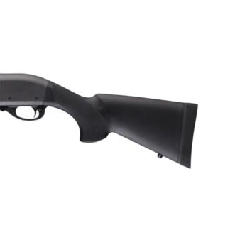 Hogue Shotgun Stock for Remington 870 12 Gauge OverMolded Shotgun Stock - 12" L.O.P. Black