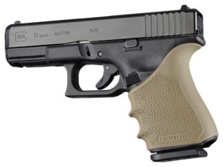 Hogue HandAll Beavertail Grip Sleeve Glock 19 23 32 38 Gen 1-2-5 Flat Dark Earth