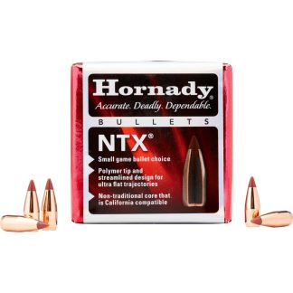 Hornady NTX Non-Leaded Rifle bullets .17 cal 172" 15.5 gr NTX 100/ct
