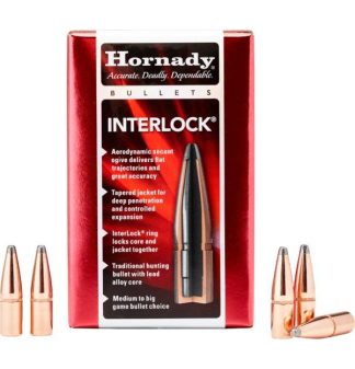 Hornady Traditional Rifle Bullets 8mm .323" 195gr Interlock SP 100/ct