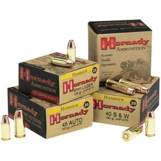 Hornady Custom Handgun Ammunition .38 Spl 158 gr XTP 800 fps 25/ct
