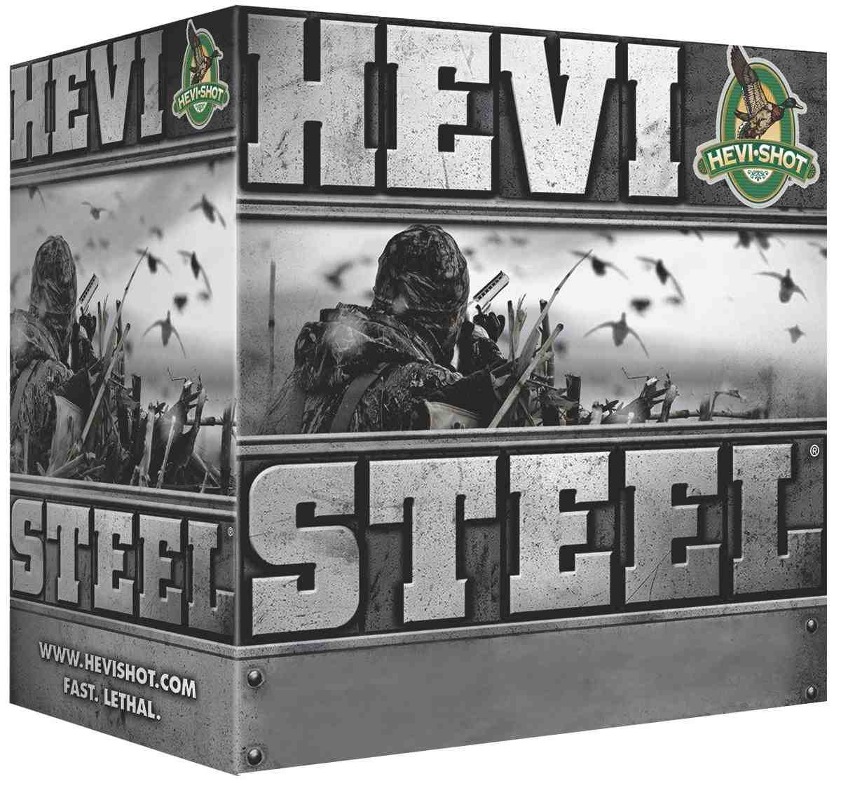 HEVI-Shot HEVI-Steel Shotshells 12 ga 3-1/2" 1-3/8oz 1550 fps #2 25/ct