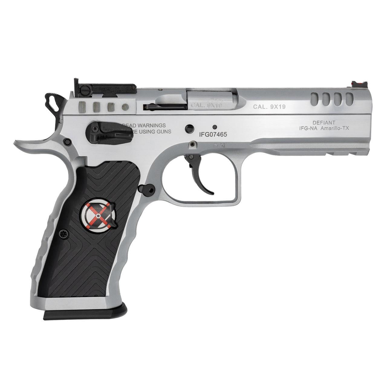 IFG Tanfoglio Stock I Xtreme Handgun 9mm Luger 17rd Magazine(3) 4.5" Barrel Chrome