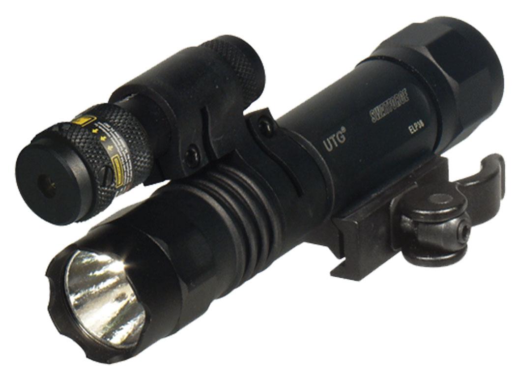 Leapers LED Tactical Red Laser Flashlight Combo