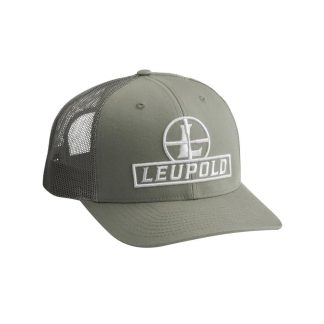 Leupold Reticle Trucker Hat Loden Green