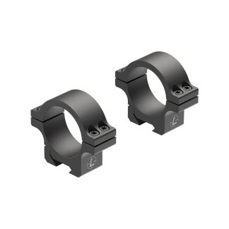 Leupold Open Range Rimfire Cross-Slot Rings 30mm Medium Black