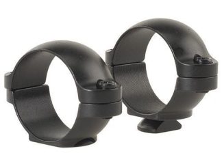 Leupold 2-Piece STD Windage Adjustable Steel Rings 1" Super Low Matte