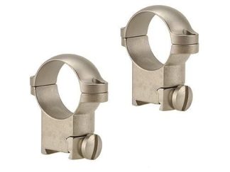 Leupold 2-Piece Solid Steel Ringmounts - Sako 1" High Silver
